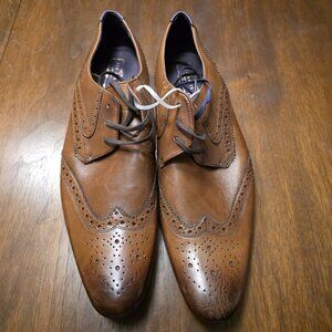 Brand new, never worn Ted Baker Han 2 derby shoes in brown